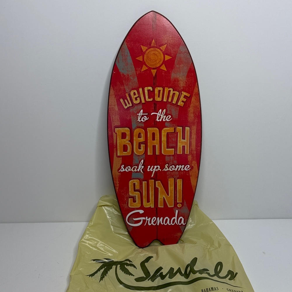 Welcome to the Beach sign